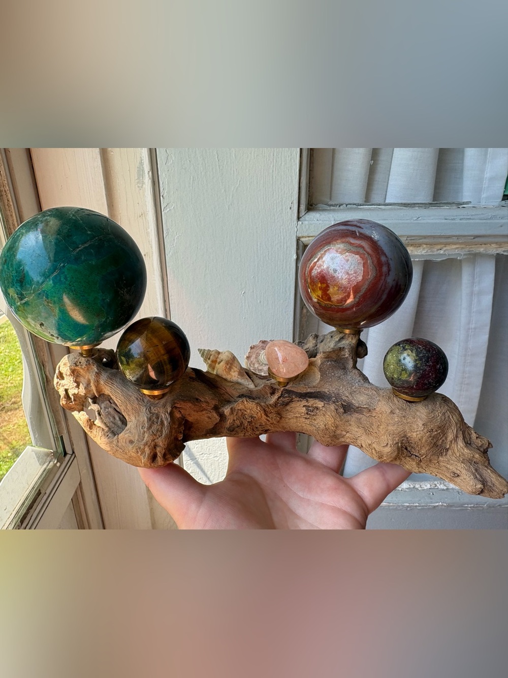 crystal sphere set - Picture 5 of 7